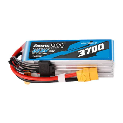 Acumulator Lipo Gens Ace G-Tech 3700mAh 22.2V 60C 6S1P XT90