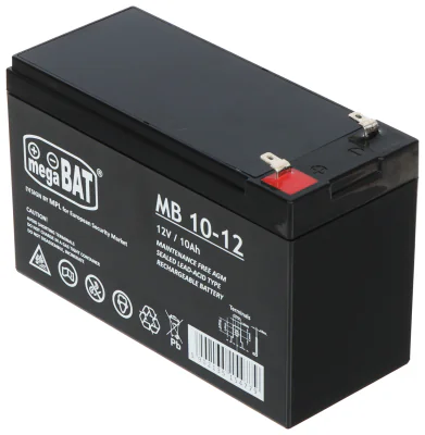 Acumulator MEGABAT 12V/10AH-MB, 12 V, 10 Ah
