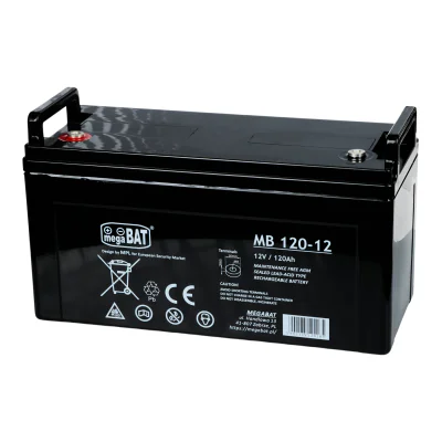 Acumulator MEGABAT 12V/120AH-MB, 12 V, 120 Ah