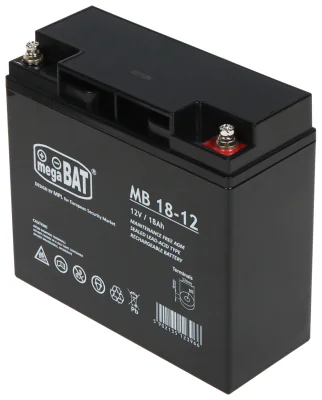Acumulator MEGABAT 12V/18AH-MB, 12 V, 18 Ah
