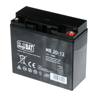 Acumulator MEGABAT 12V/20AH-MB, 12 V, 20 Ah
