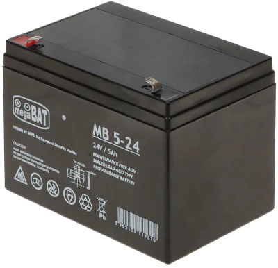 Acumulator MEGABAT 24V/5AH-MB, 24 V, 5 Ah