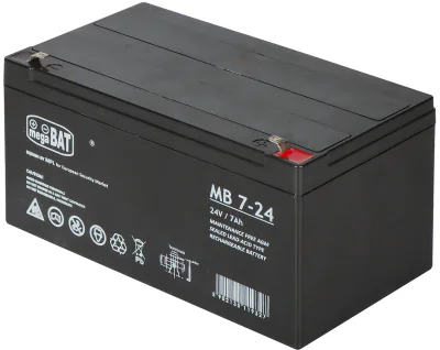 Acumulator MEGABAT 24V/7AH-MB, 24 V, 7 Ah