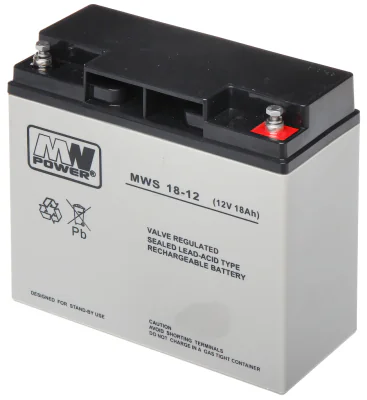 Acumulator MW POWER 12V/18AH-MWS, 12 V, 18 Ah