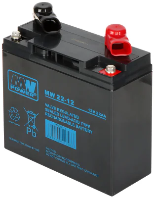 Acumulator MW POWER 12V/22AH-MW, 12 V, 22 Ah