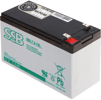 Acumulator SSB 12V/7.2AH-SBL/SSB, 12 V, 7,2 Ah