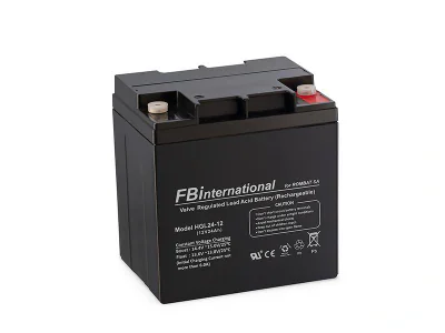 Acumulator stationar 24Ah/12V HGL12-4, Dimensiuni 166mm x 126mm x 174mm