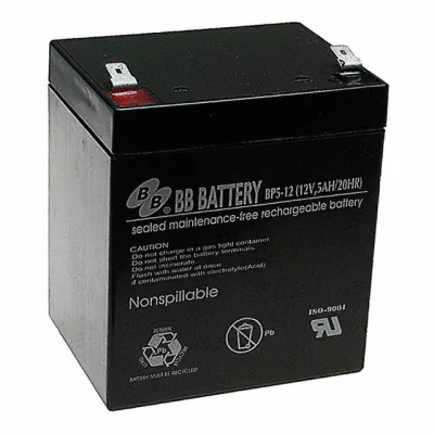 ACUMULATOR UPS CYBER POWER 12V / 5Ah, pentru seriile BU600 + BU650E / UT650E + UT650EG / UT1050 + UT1050EG, "RBP0119"