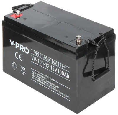 Acumulator VPRO 12V/100AH-VPRO, 12 V, 100 Ah