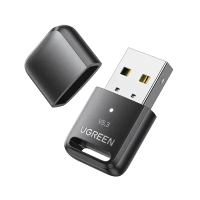 ADAPTOARE Bluetooth Ugreen, "CM591" conectare prin USB 2.0, distanta 10 m (pana la), Bluetooth v5.3, antena interna, "90225" - 6957303892259