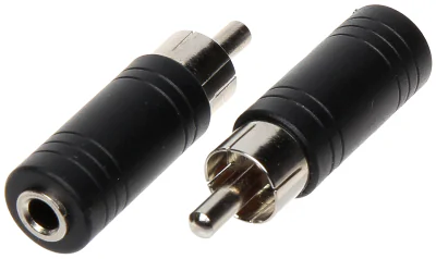 Adaptor Cinch mufă - Jack 3,5 mm mamă C-W/J-G3.5M, 75 Ω