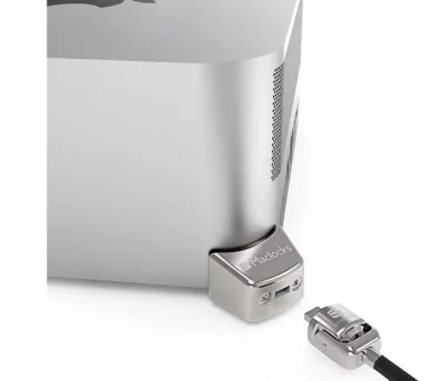 Adaptor de blocare Compulocks Ledge pentru Mac Studio, Silver