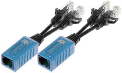 Adaptor DELTA NETWORK AD-UTP/R, 2 x RJ45 / 1 x RJ45