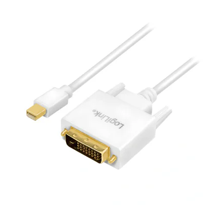 Adaptor DisplayPort LOGILINK CV0137, 1,8 metri, Mini DisplayPort tată - DVI tată