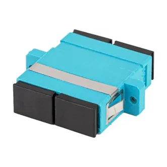 Adaptor fibră optică Lanberg MM SC/UPC duplex OM3