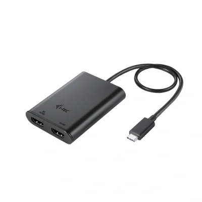 Adaptor HDMI I-TEC C31DUAL4K60HDMI, 2.0, Black