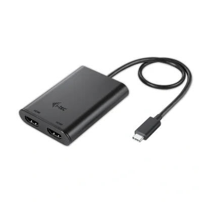 Adaptor HDMI I-TEC C31DUAL4KHDMI, 3.2 Gen 1 (3.1 Gen 1), Black