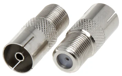 Adaptor IEC mamă - F mamă DELTA PLUG IEC-G/F-G*P10, set 10 buc.