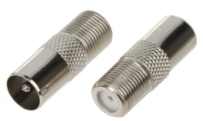 Adaptor IEC mufă - F mamă DELTA PLUG IEC-W/F-G*P10, set 10 buc.