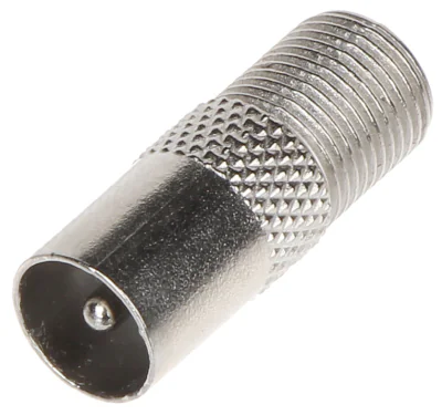 Adaptor IEC mufă - F mamă OPTICUM IEC-W/F-G-ECO*P100, set 100 buc.
