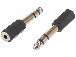 Adaptor Jack 6,3 mm tată - Jack 3,5 mm mamă J-W6.3/J-G3.5