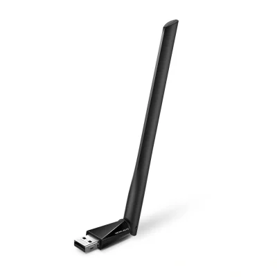Adaptor Mercusys USB Dual Band High Gain AC1300, Standarde Wireless: IEEE 802.11 a/n/ac 5 GHz, IEEE 802.11 b/g/n 2.4 GH, Rata semnal:  5 GHz 867 Mbps, 2.4 GHz 400 Mbps, Interfata: USB 2.0,  1 antenă externă High Gain 5dBi.