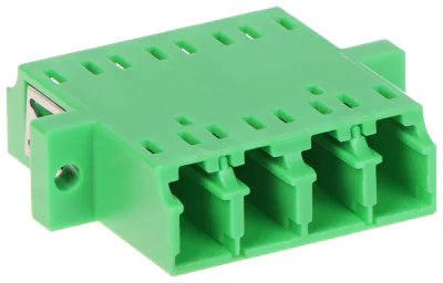 Adaptor optic monomod AD-4LC-APC/4LC-APC, LC APC quad