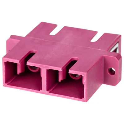 Adaptor optic multimod DELTA-OPTI AD-2SC/2SC-MM-OM4, SC duplex, OM4