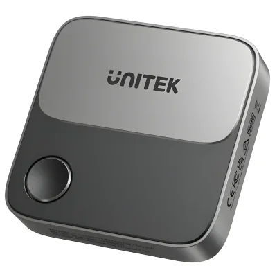 Adaptor pentru clonare fără fir a ecranului UNITEK V1162B01, 2,4 GHz + 5 GHz, 4K