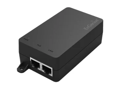 Adaptor POE EnGenius Indoor, 1 port GbE 110~240VAC-in 802.af/at, 54V/0.6A-out