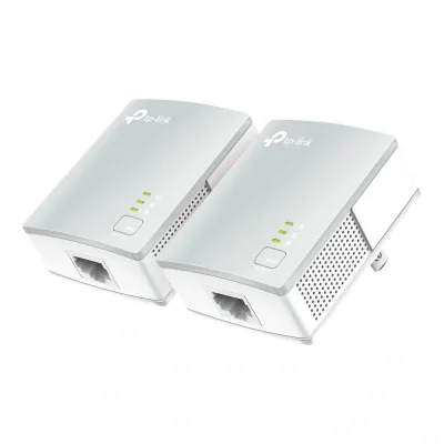 TP-Link TL-PA4010KIT, 600 Mbit/s, IEEE 802.3, IEEE 802.3u, Fast Ethernet, 10,100 Mbit/s, 10BASE-T, 100BASE-TX, HomePlug AV