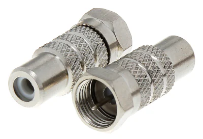 Adaptor RCA (cinch) mamă - F DELTA CCTV CINCH-G/F-W
