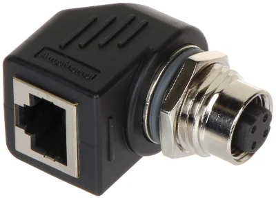 Adaptor unghiular M12 D - RJ45 M12D-G/RJ45-G