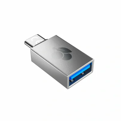 CHERRY 61710036, USB-A, USB-C, Silver