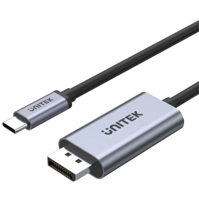 Adaptor USB-C - DisplayPort UNITEK V1409A, 4K UHD, cablu 2 m