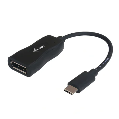 Adaptor USB-C I-TEC C31DP60HZP, 0,15 m, USB-C 3.1 male - DisplayPort female, Black
