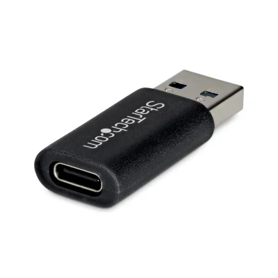 Adaptor USB-C STARTECH U32-AMCF-USBADAPTER, 3.2 Gen 1 (3.1 Gen 1), USB-A male - USB-C female, Black