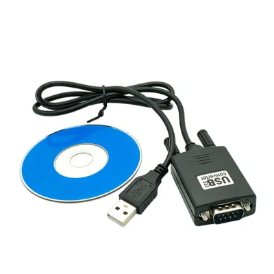 ADAPTOR USB SPACER, USB 2.0 (T) la Serial DB9M (9-pin)(RS232)(T), cu cablu 30cm, negru, "SPA-USB-RS232"
