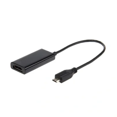 GEMBIRD A-MHL-002 adapter MHL -> HDMI F+MICRO USB BF 5pin smartfon to TV HD+power supply