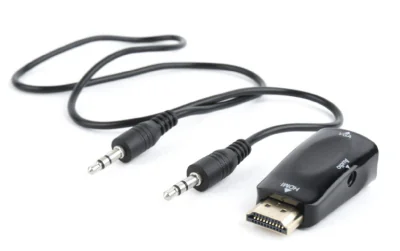 GEMBIRD A-HDMI-VGA-02 adaptor HDMI-A M ->VGA F + Audio