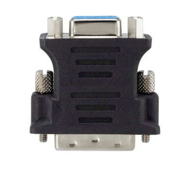ADAPTOR video SPACER, DVI-I DL (T) la VGA (M), negru, "SPA-DVI-VGA"
