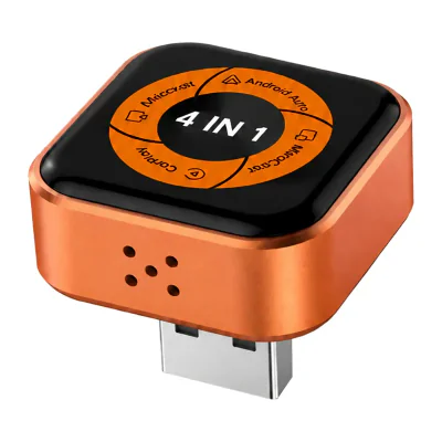 Adaptor wireless CARLINKIT Mini Ultra 6 pentru CarPlay și Android Auto