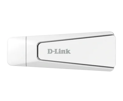 Adaptor Wireless DLink AX18U, USB 3.0, IEEE 802.11ax/ac/n/g/b alb