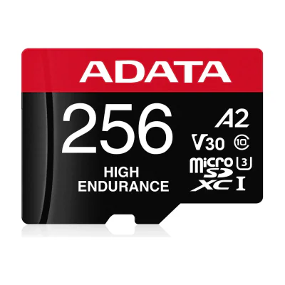 ADATA AUSDX256GUI3V30SHA2-RA1, 256 GB, MicroSDXC, Class 10, UHS-I, 100 MB/s, 80 MB/s