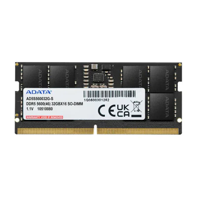 ADATA Premier , 16 GB, 1 x 16 GB, DDR5, 5600 MHz, 262-pin SO-DIMM