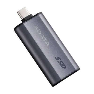 ADATA SC750, 500 GB, USB Type-C, 3.2 Gen 2 (3.1 Gen 2), 1050 MB/s, 10 Gbit/s, Grey