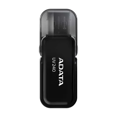 ADATA UV240, 32 GB, USB Type-A, 2.0, Cap, 7 g, Black