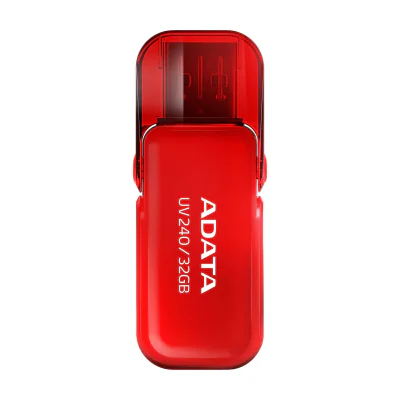 ADATA UV240, 32 GB, USB Type-A, 2.0, Cap, 7 g, Red
