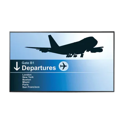 AG Neovo 55-Inch 4K Commercial Display, Digital signage flat panel, 138.7 cm (54.6"), LCD, 3840 x 2160 pixels, 24/7