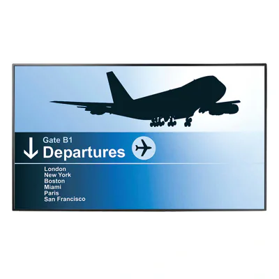 AG Neovo 65-Inch 4K Commercial Display, Digital signage flat panel, 163.8 cm (64.5"), LCD, 3840 x 2160 pixels, 24/7